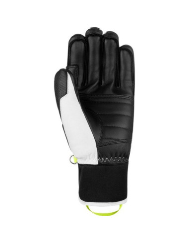 Rękawice reusch master pro r. 8,5 czarno-biało-zółte