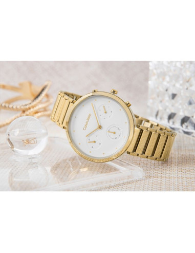 Zegarek damski calvin klein minimalistic t bar 25200284 + box