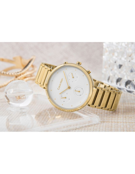 Zegarek damski calvin klein minimalistic t bar 25200284 + box