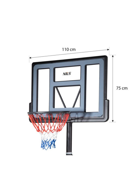Nils zdka21 - kosz do koszykówki