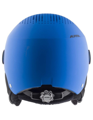 Kask narciarski alpina zupo visor q-lite blue 51-55