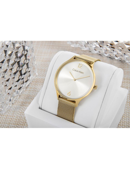 Zegarek damski calvin klein timeless mesh 25200003 + box