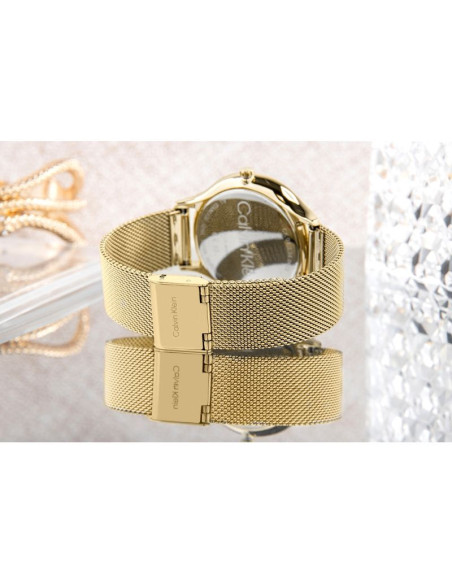 Zegarek damski calvin klein timeless mesh 25200003 + box