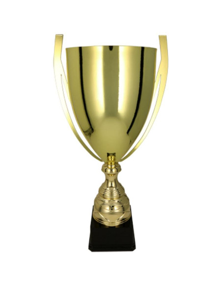 Puchar metalowy złoty baster