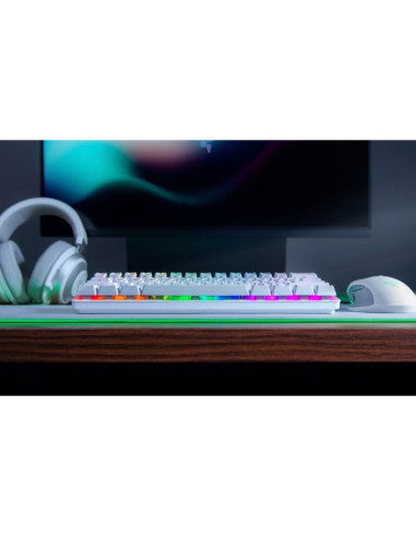 Razer huntsman mini klawiatura gaming usb qwerty amerykański międzynarodowy biały