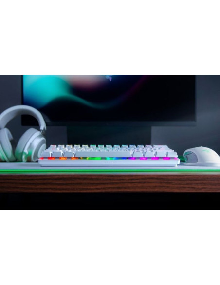 Razer huntsman mini klawiatura gaming usb qwerty amerykański międzynarodowy biały