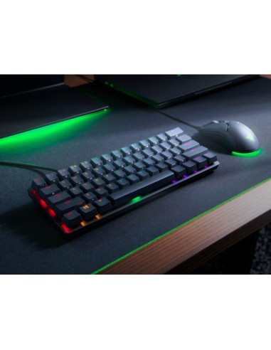 Razer huntsman mini klawiatura gaming usb qwerty amerykański międzynarodowy czarny