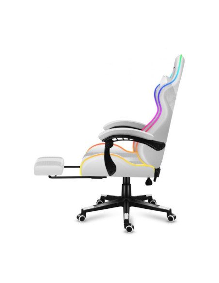 Fotel gamingowy huzaro force 4.7 rgb white