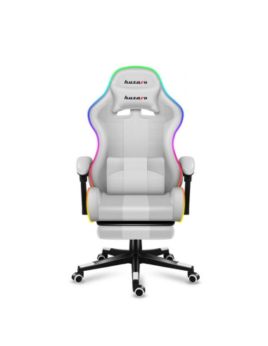Fotel gamingowy huzaro force 4.7 rgb white