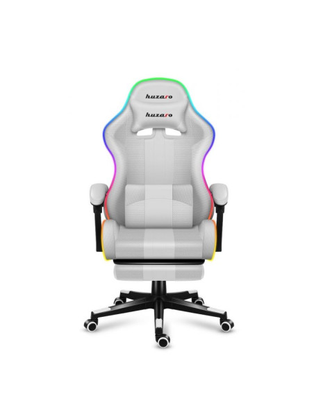 Fotel gamingowy huzaro force 4.7 rgb white