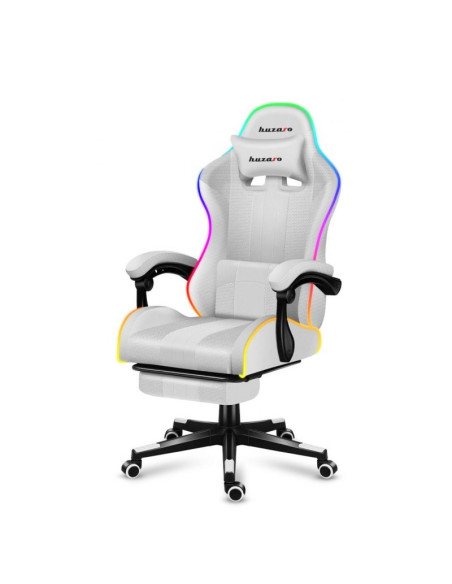 Fotel gamingowy huzaro force 4.7 rgb white