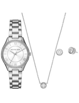 Zegarek damski michael kors lauryn + biżuteria mk4851set + box