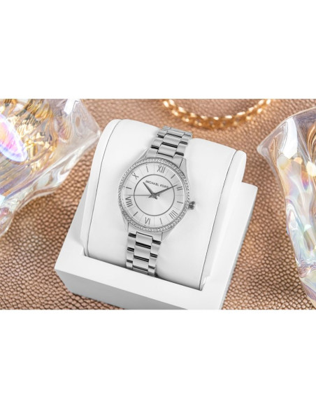 Zegarek damski michael kors lauryn + biżuteria mk4851set + box