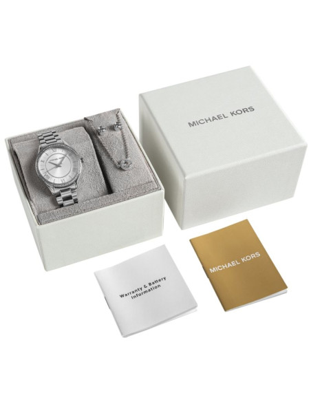 Zegarek damski michael kors lauryn + biżuteria mk4851set + box