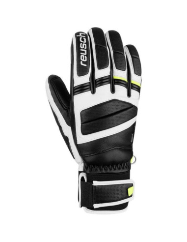 Rękawice reusch master pro r. 9 czarno-biało-zółte