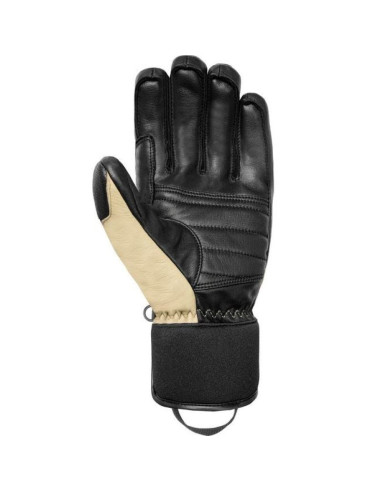 Rękawice reusch master pro r. 8,5 beżowo-czarne