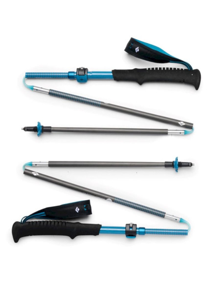 Kije trekkingowe black diamond distance carbon flz poles 125-140 cm