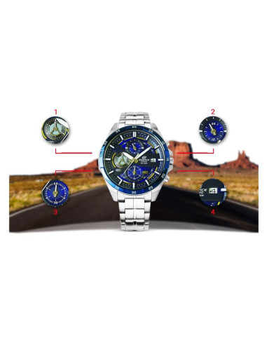 Zegarek męski casio edifice efr-556db-2avuef 10 bar + box