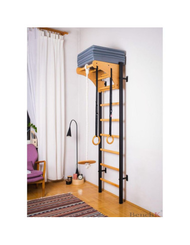 Materac gimnastyczny składany szary 180cm benchk