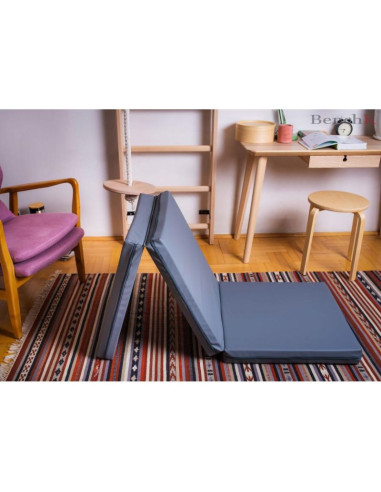 Materac gimnastyczny składany szary 180cm benchk