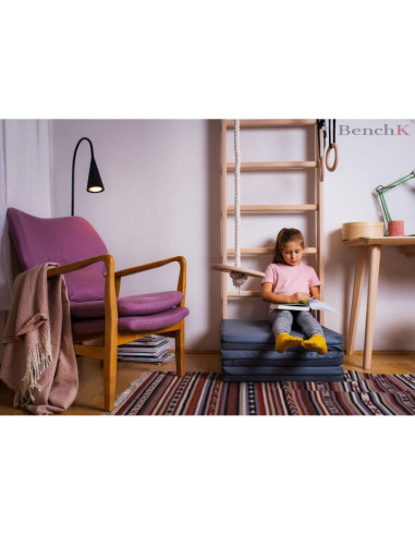 Materac gimnastyczny składany szary 180cm benchk