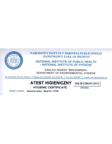 Materac gimnastyczny składany szary 180cm benchk