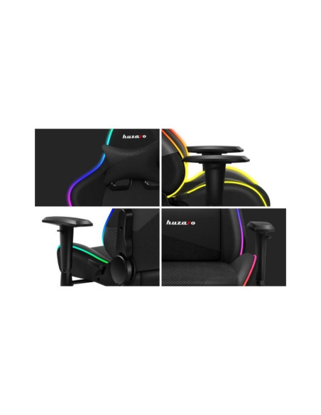 Fotel gamingowy huzaro force 6.2 black rgb