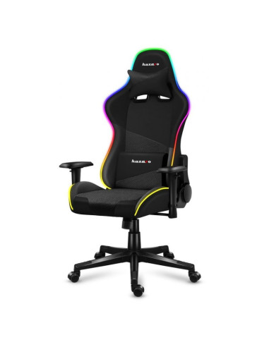 Fotel gamingowy huzaro force 6.2 black rgb