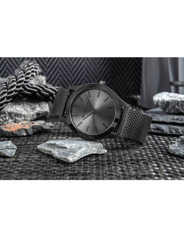 Zegarek męski + etui na karty michael kors mk1085set + box