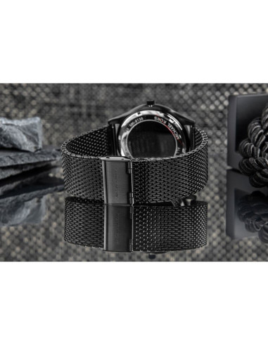 Zegarek męski + etui na karty michael kors mk1085set + box