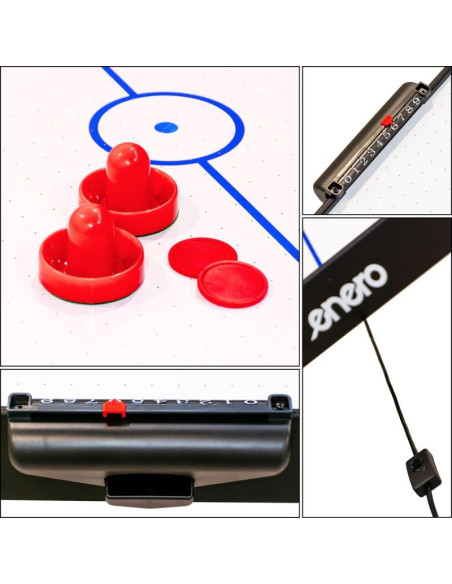 Stół do gry cymbergaj 152,4x76,2x81,3cm czarny