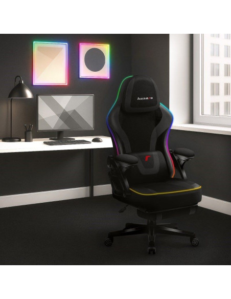 Fotel gamingowy force 4.6 rgb black mesh