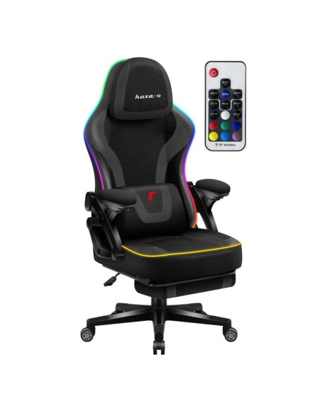 Fotel gamingowy force 4.6 rgb black mesh