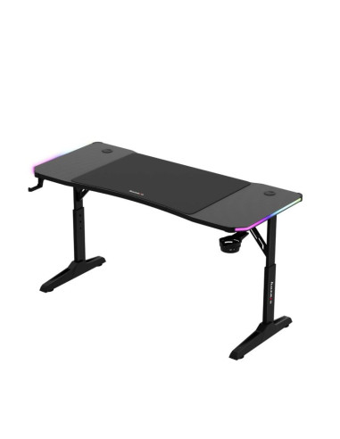 Biurko gamingowe huzaro hero 3.6 rgb black