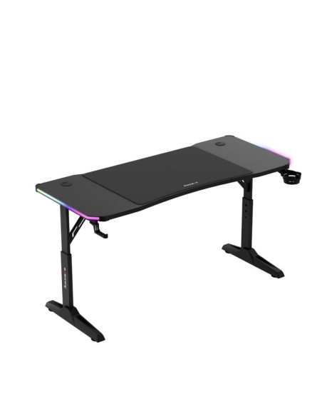 Biurko gamingowe huzaro hero 3.6 rgb black