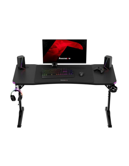 Biurko gamingowe huzaro hero 3.6 rgb black