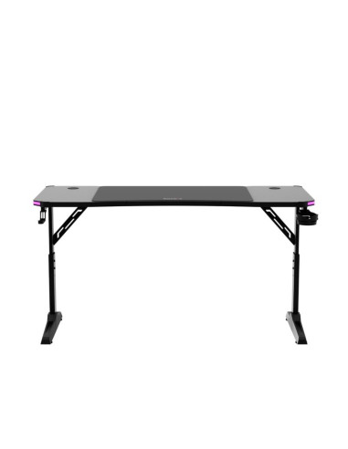 Biurko gamingowe huzaro hero 3.6 rgb black