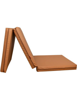 Materac gimnastyczny składany brązowy 180cm benchk