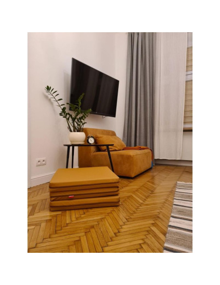 Materac gimnastyczny składany brązowy 180cm benchk