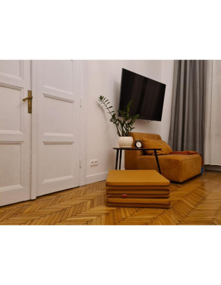 Materac gimnastyczny składany brązowy 180cm benchk