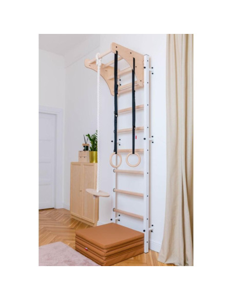 Materac gimnastyczny składany brązowy 180cm benchk