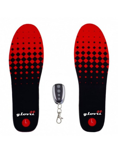 Wkład ogrzewane do butów glovii gw2m (35, 36, 37, 38, 39, 40  kolor czarno-czerwony)