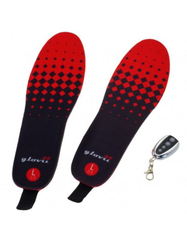Wkład ogrzewane do butów glovii gw2m (35, 36, 37, 38, 39, 40  kolor czarno-czerwony)