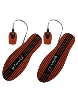 Glovii ogrzewane, sterowane aplikacją, wkładki narciarskie, w zestawie baterie z uchwytem na buty narciarskie gw4u 2