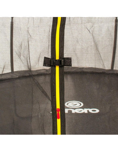 Trampolina enero z siatką wewnętrzną fi244cm premium