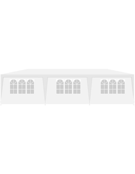 Pawilon namiot ogrodowy cateringowy pe 9x3m + 8 ścianek biały