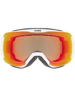 Gogle narciarskie damskie/męskie uvex downhill 2100 cv snowboardowe sportowe czarne (55/0/398/1030)