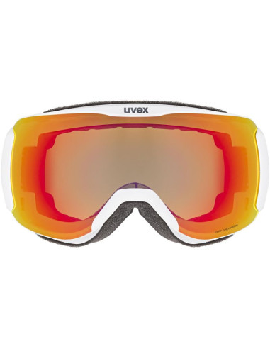 Gogle narciarskie damskie/męskie uvex downhill 2100 cv snowboardowe sportowe czarne (55/0/398/1030)