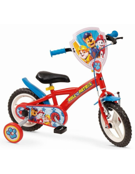 Rower dziecięcy 12" psi patrol czerwony 1178