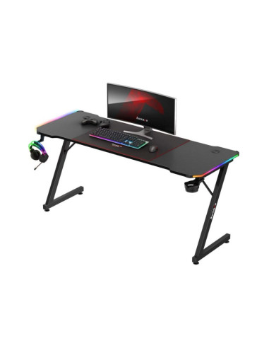 Biurko gamingowe huzaro hero 4.8 rgb